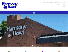 Tablet Screenshot of harmony-bowl.com